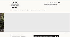 Desktop Screenshot of cortijosanjoaquin.com